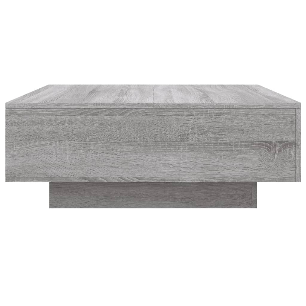Salongbord Sofabord Sonoma Grå 80x80x31 cm