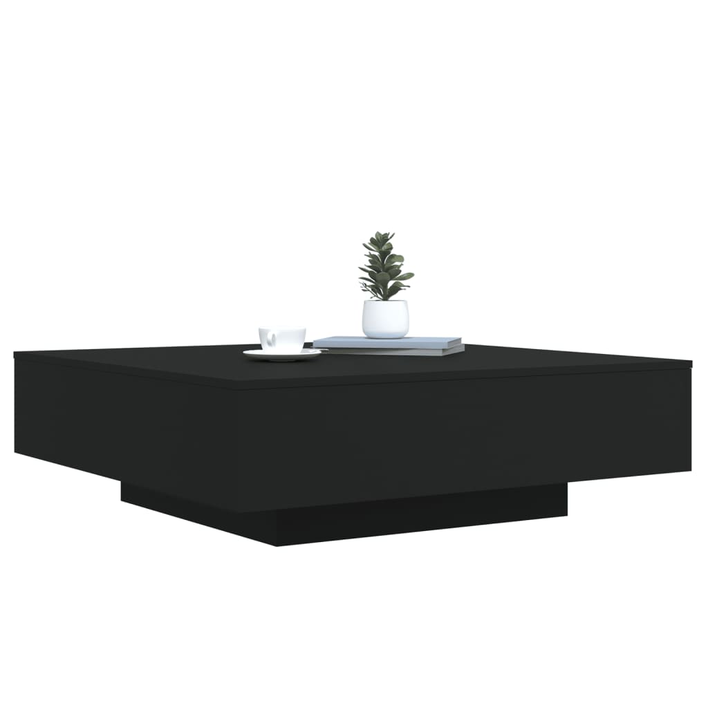 Salongbord Sofabord Svart 100x100x31 cm