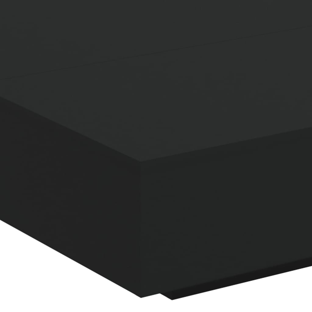 Salongbord Sofabord Svart 100x100x31 cm