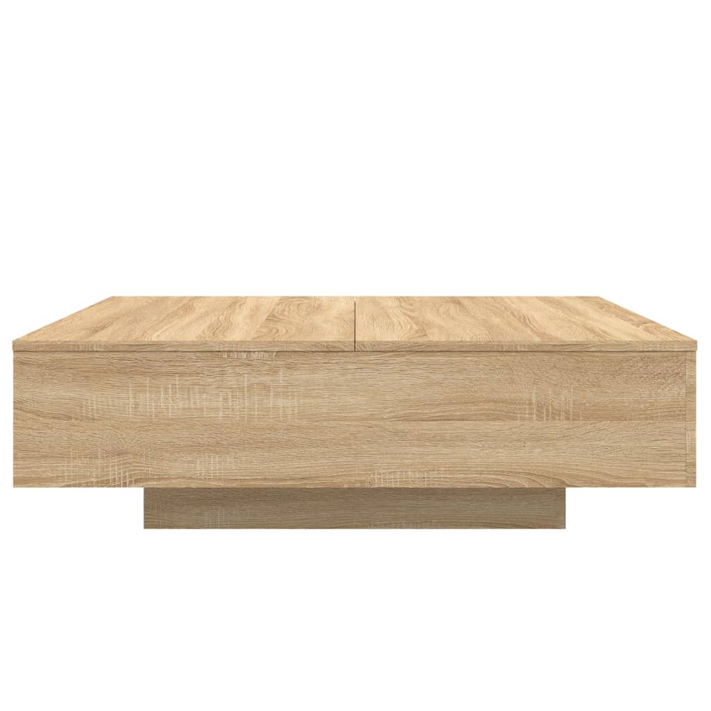 Salongbord Sofabord Sonoma Eik 100x100x31 cm