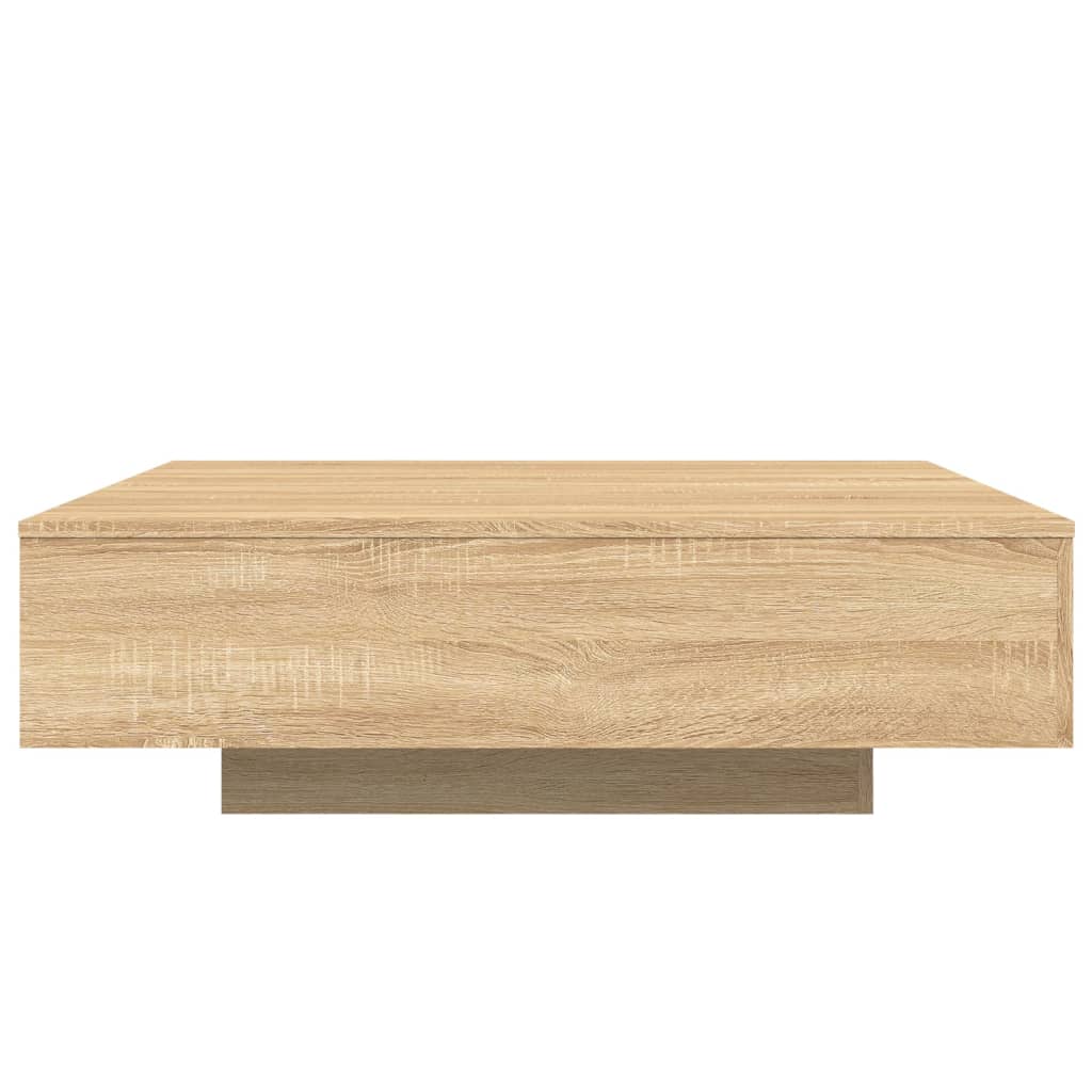 Salongbord Sofabord Sonoma Eik 100x100x31 cm