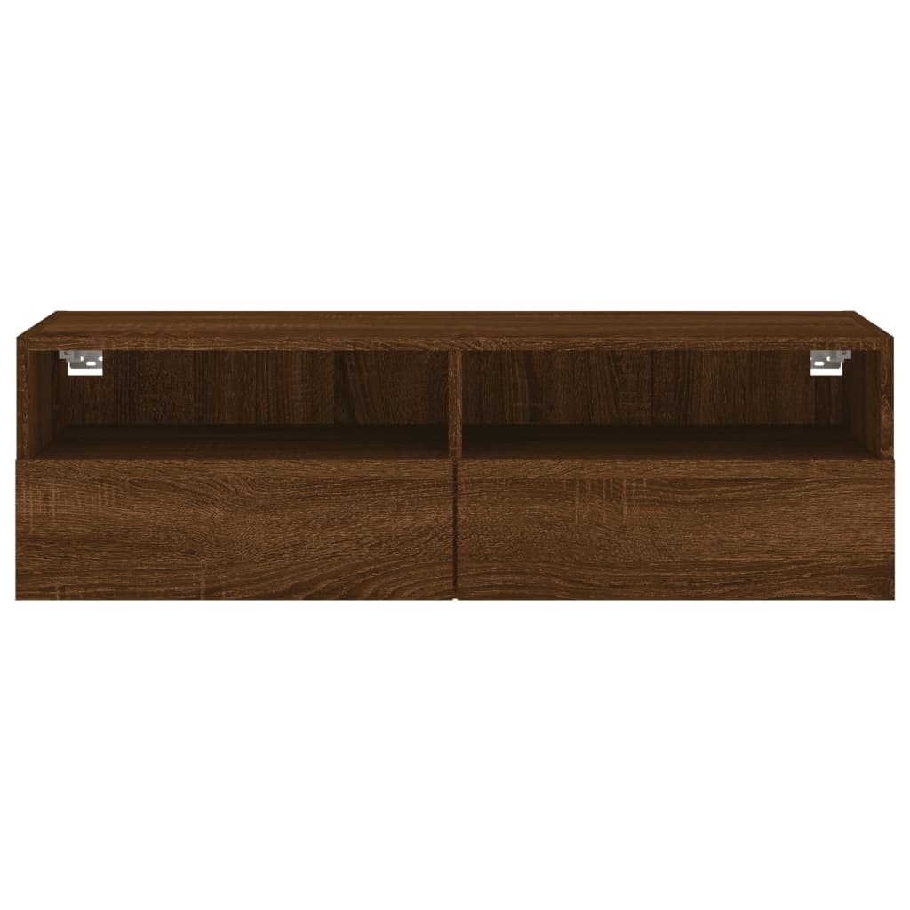 TV-Møbel Brun Eik Tv-benk 100x30x30 cm