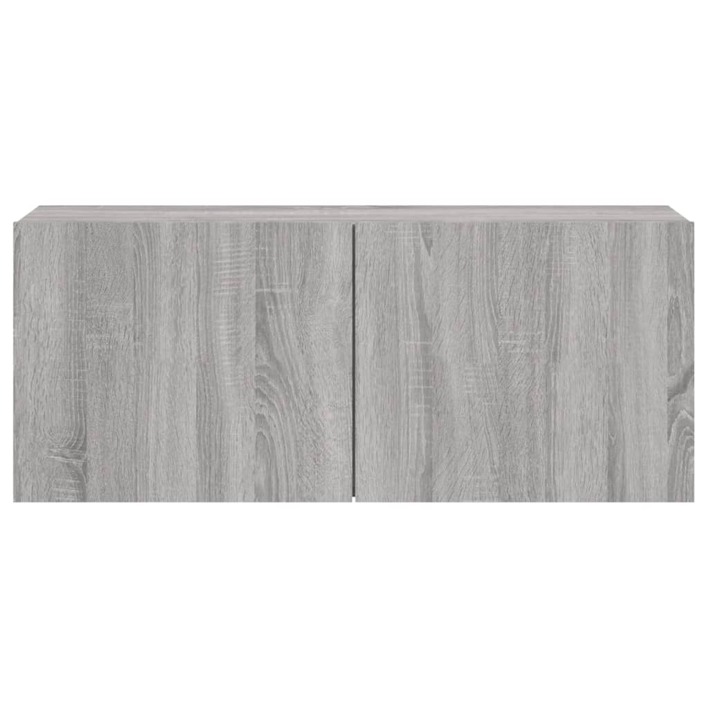 TV-Møbel Sonoma Grå Veggmontert TV-benk 100x30x41 cm