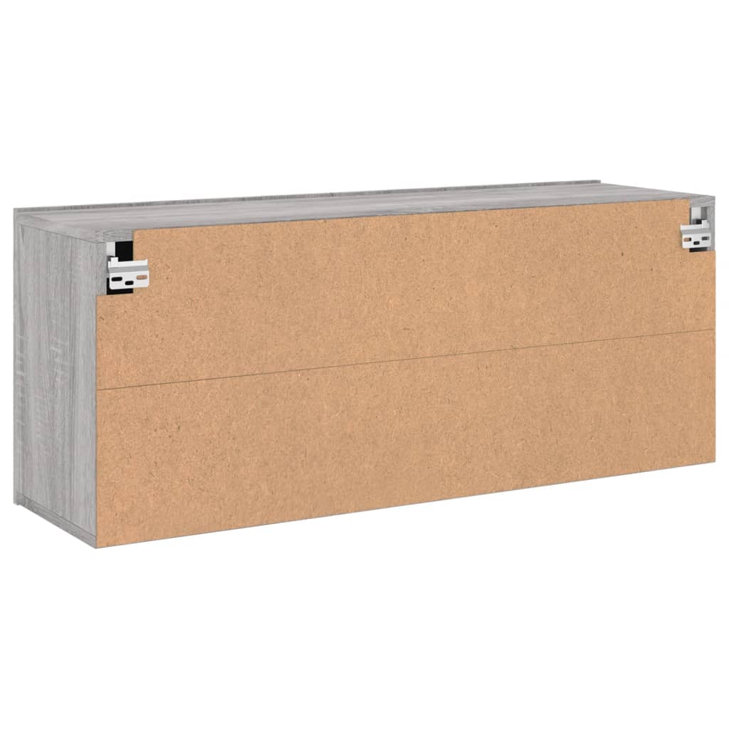 TV-Møbel Sonoma Grå Veggmontert TV-benk 100x30x41 cm