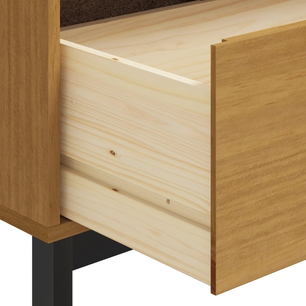 Kommode Tre heltre furu FLAM 110x40x80 cm