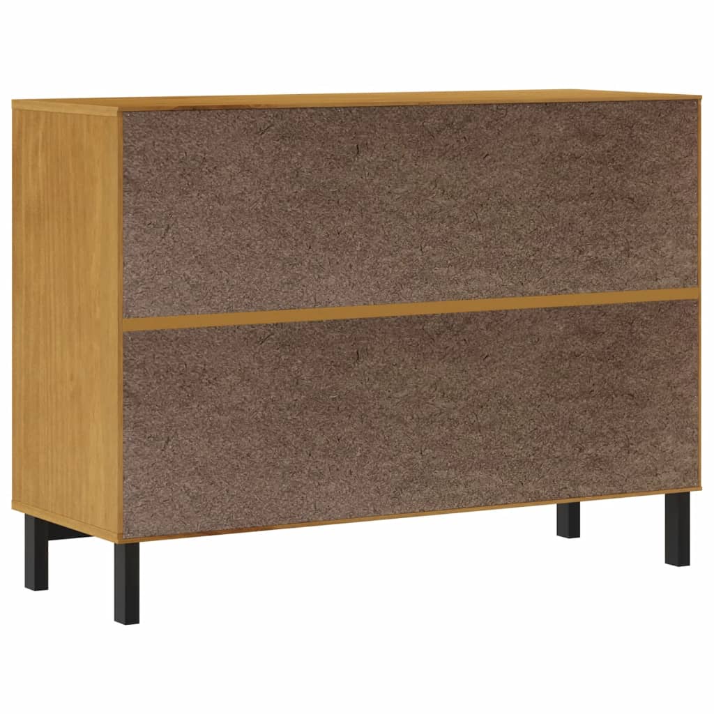 Kommode Tre heltre furu FLAM 110x40x80 cm
