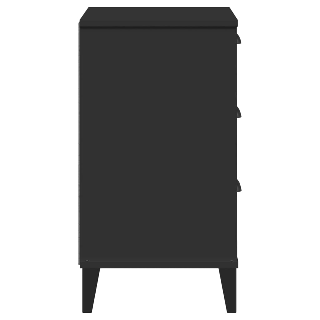 Nattbord Sengbord Svart VIKEN
