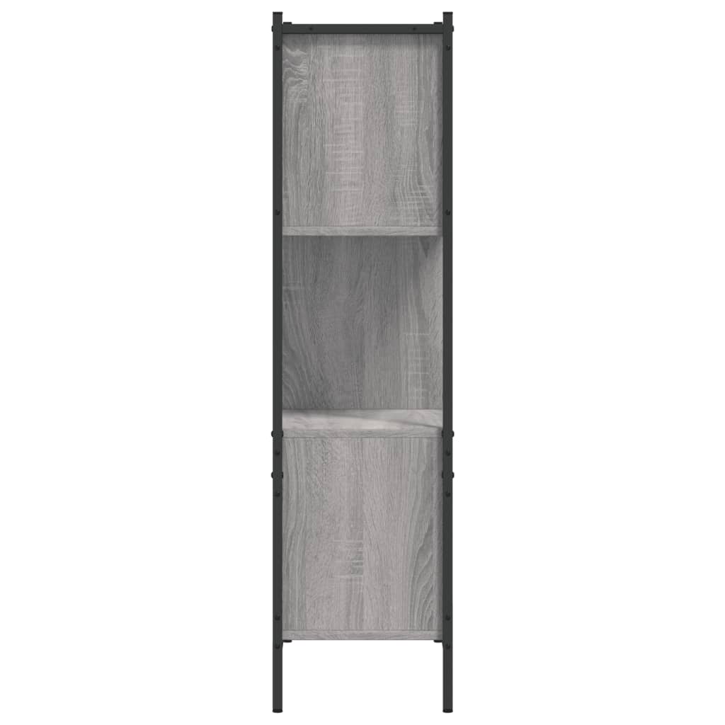 Bokhylle Sonoma Grå 72x28x109 cm