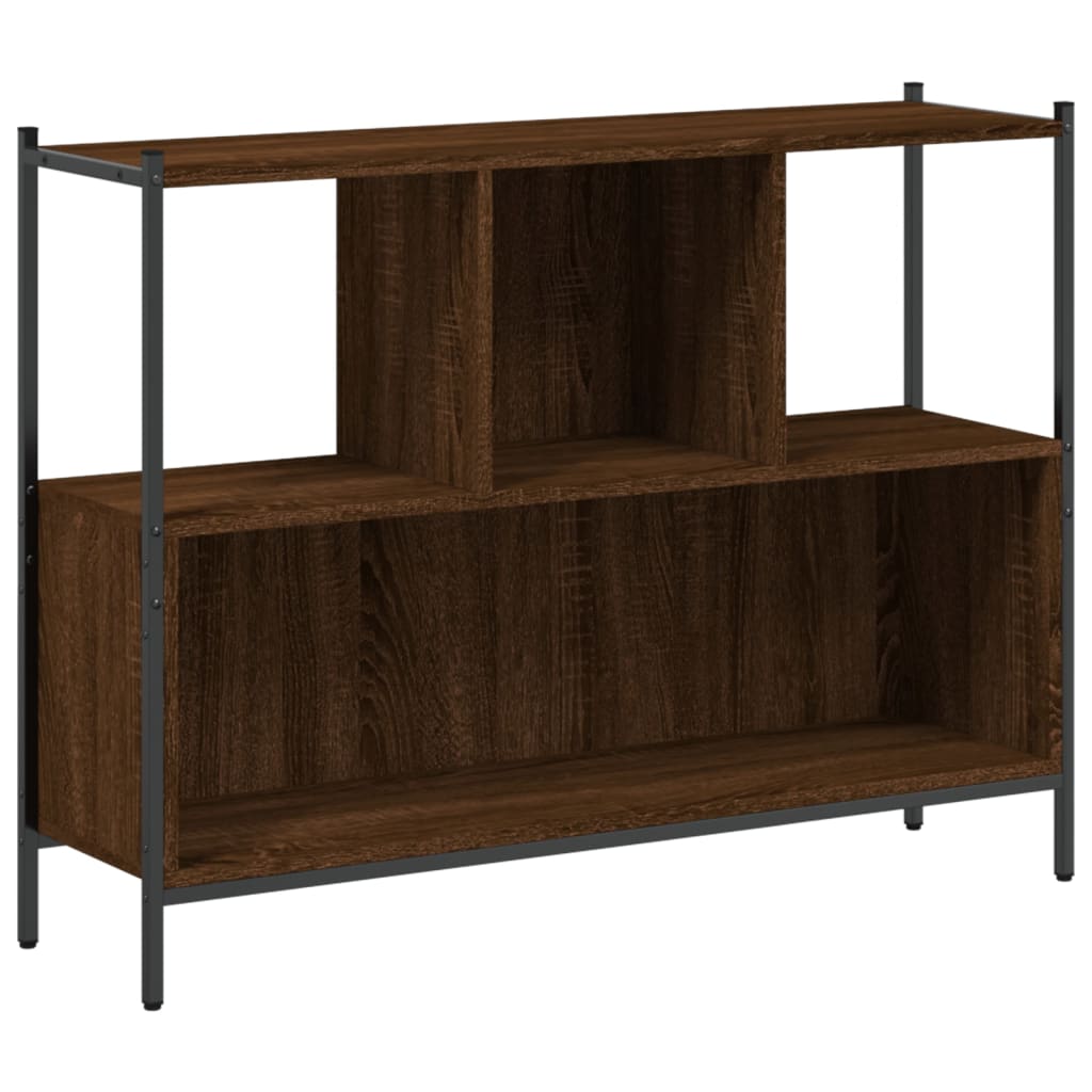 Bokhylle Brun Eik 102x28x77,5 cm
