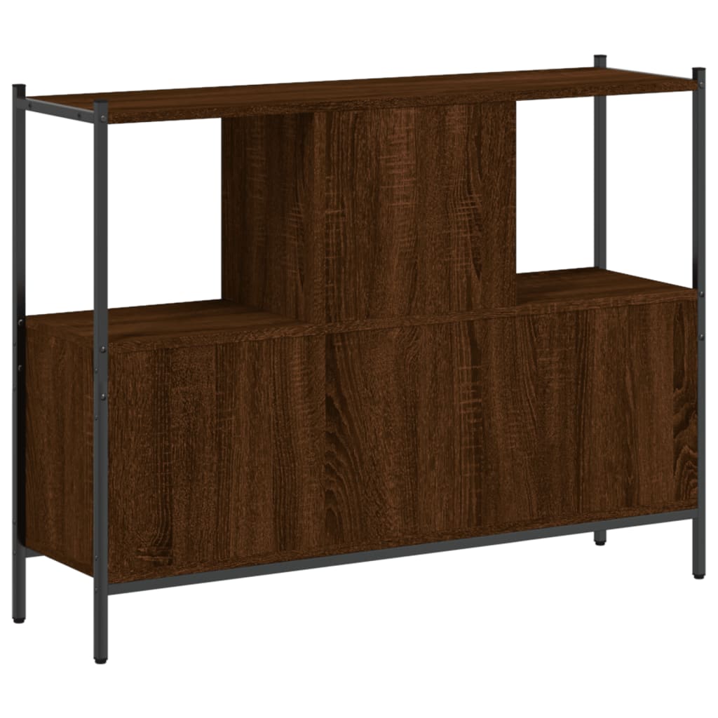 Bokhylle Brun Eik 102x28x77,5 cm