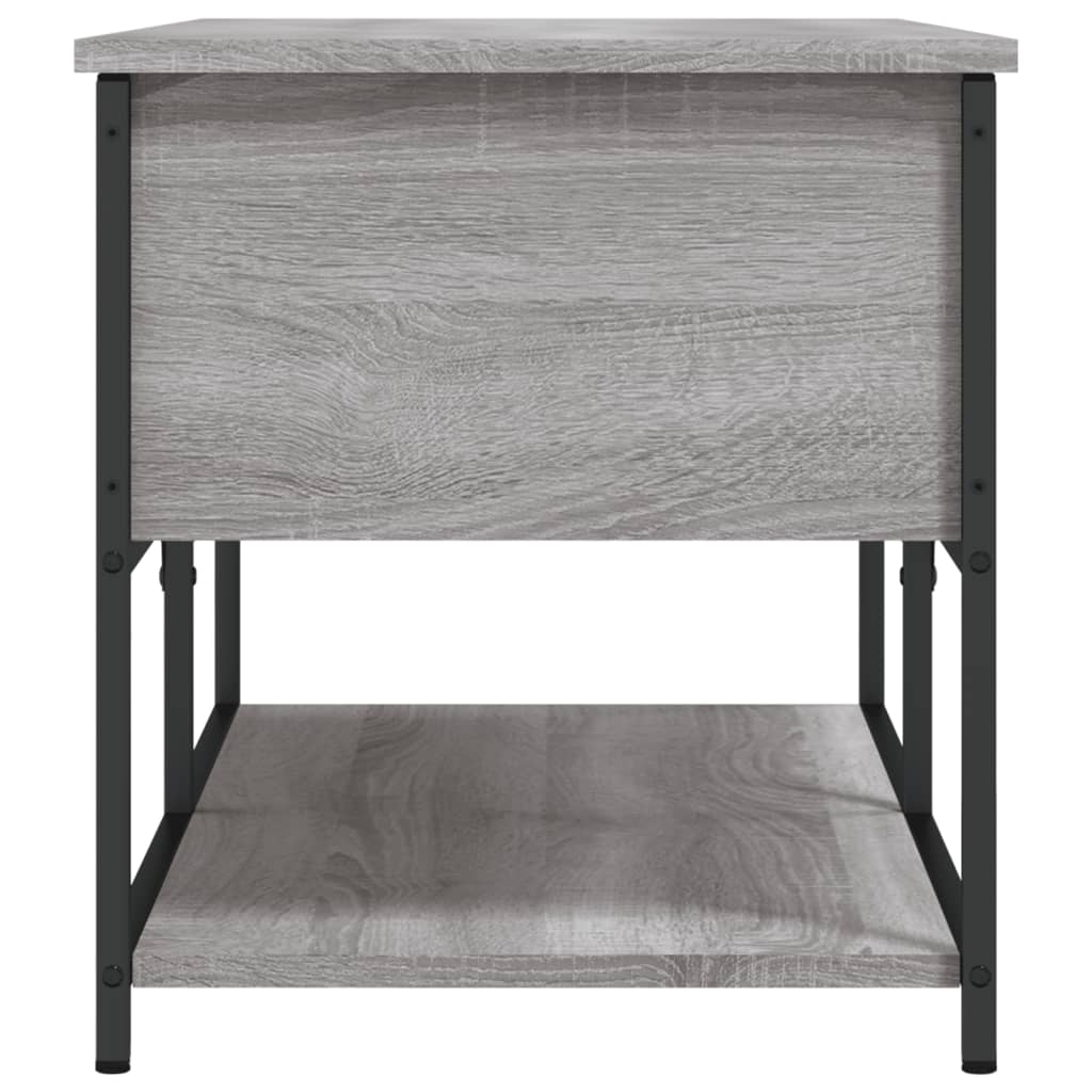 Oppbevaringsbenk Sonoma Grå 100x42,5x47 cm