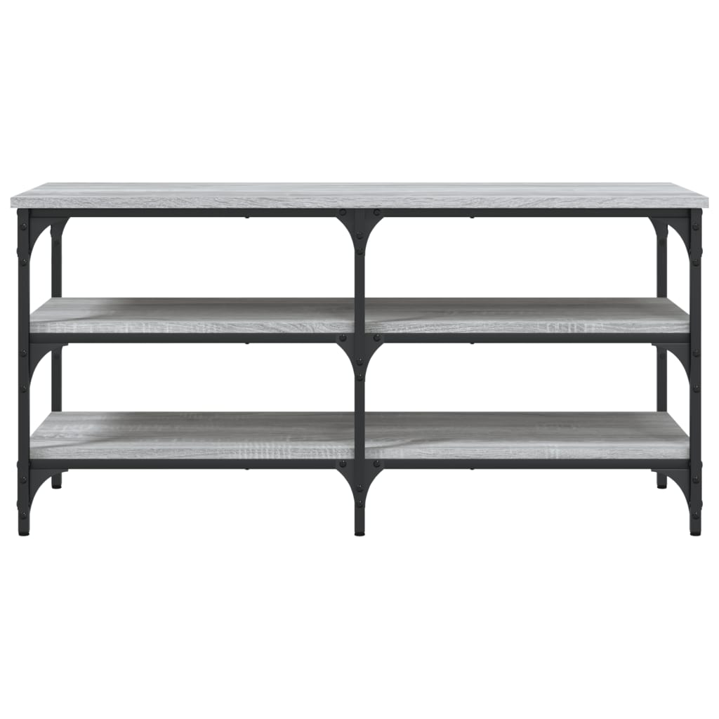 Skoskap Skohylle Skobenk Sonoma Grå 100x38,5x49 cm