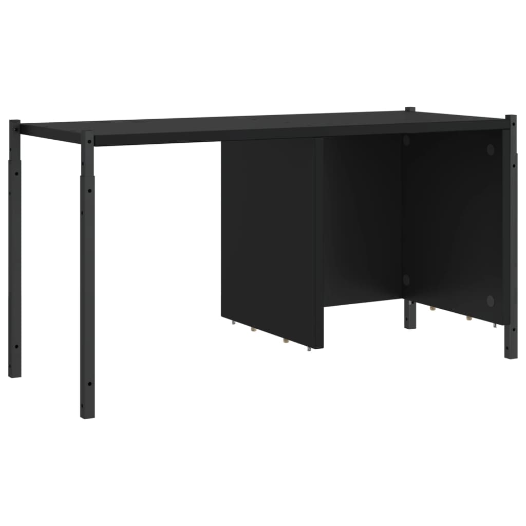 Bokhylle Svart 72x28x172 cm
