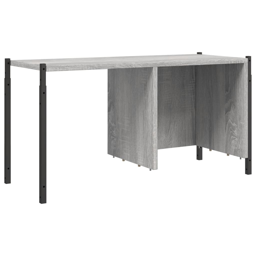 Bokhylle Sonoma Grå 72x28x172 cm