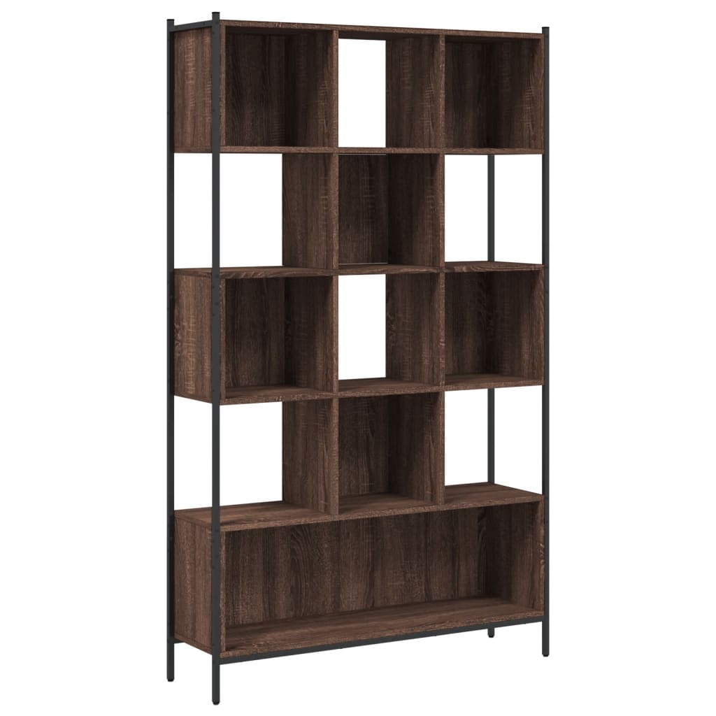 Bokhylle Brun Eik 102x28x172 cm