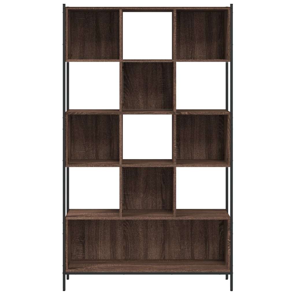 Bokhylle Brun Eik 102x28x172 cm