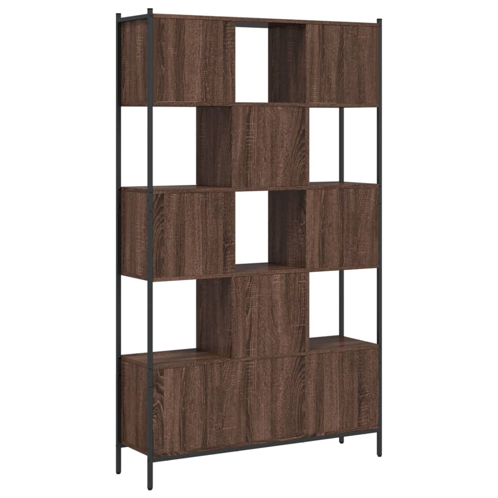 Bokhylle Brun Eik 102x28x172 cm