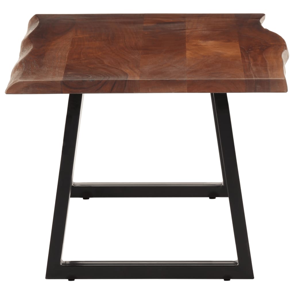 Salongbord Sofabord Tre heltre akasie Honningbrun 110x55x40 cm