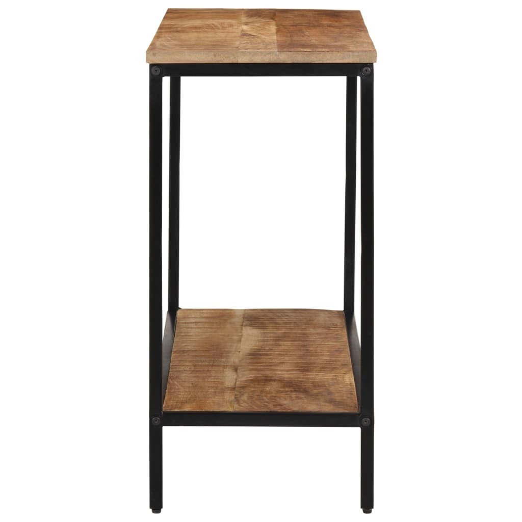 Avlastningsbord konsollbord 100x35x70 cm grovt heltre mangotre