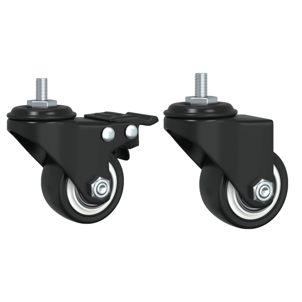 Salongbord Sofabord Brun Eik med hjul 91x55x34 cm tre