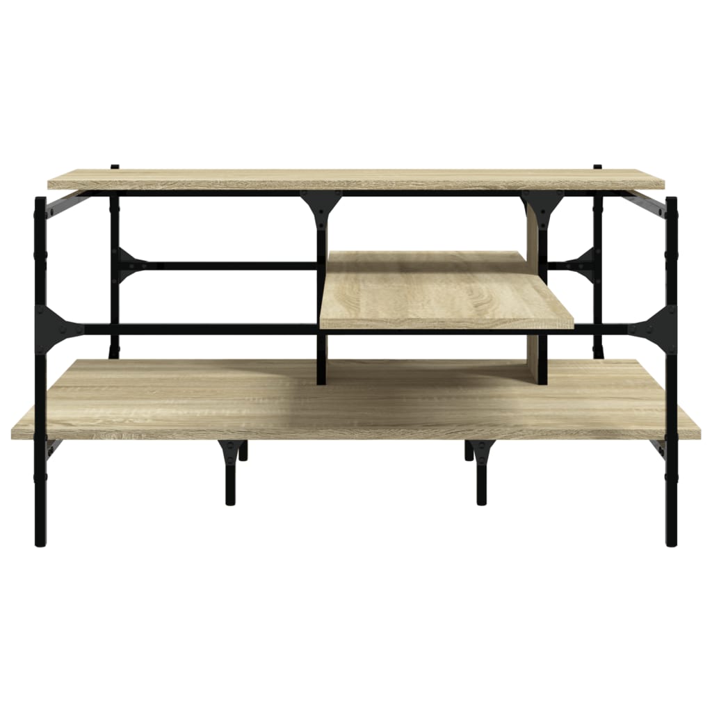 Salongbord Sofabord Sonoma Eik 100x100x48,5 cm