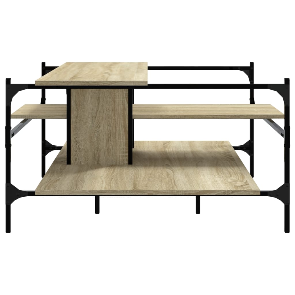 Salongbord Sofabord Sonoma Eik 100x100x48,5 cm