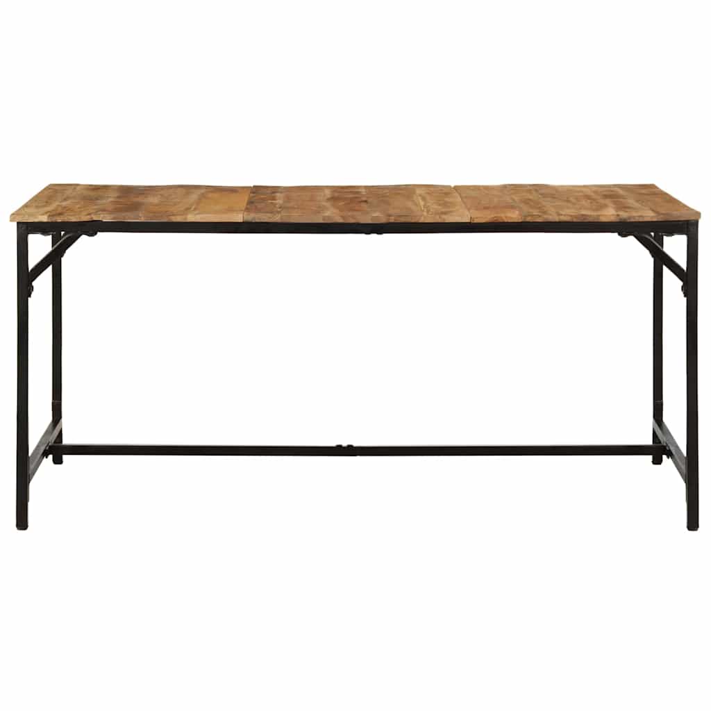 Spisebord 160x80x75 cm grov heltre mango
