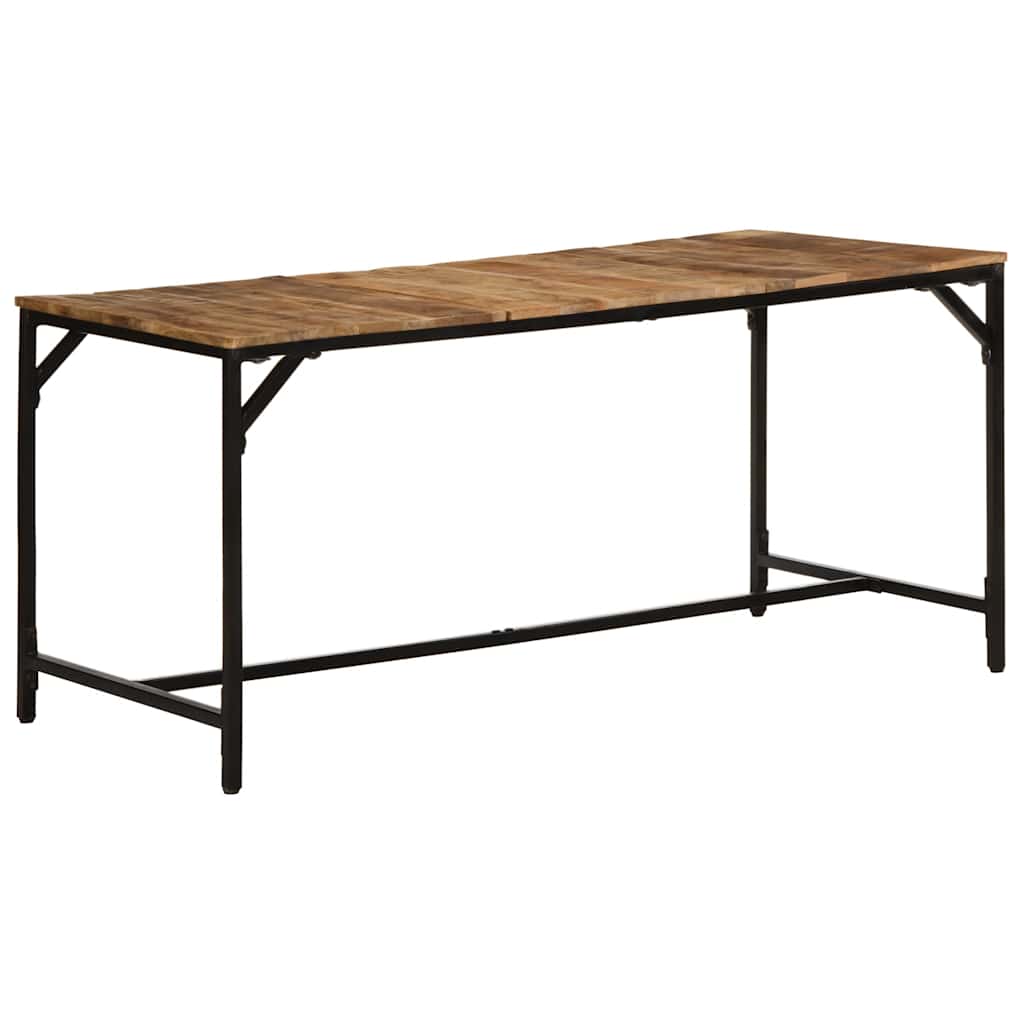 Spisebord 160x80x75 cm grov heltre mango