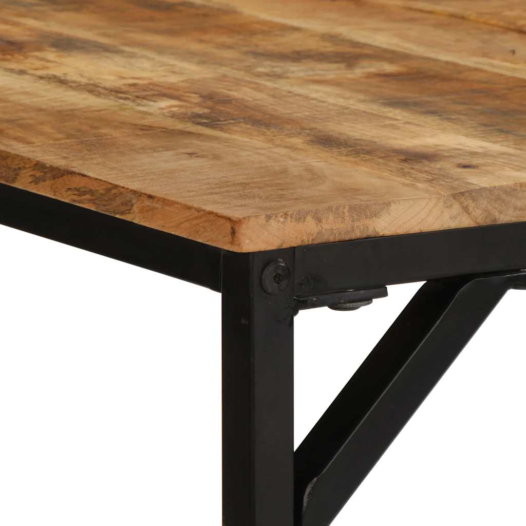Spisebord 180x90x75 cm grov heltre mango