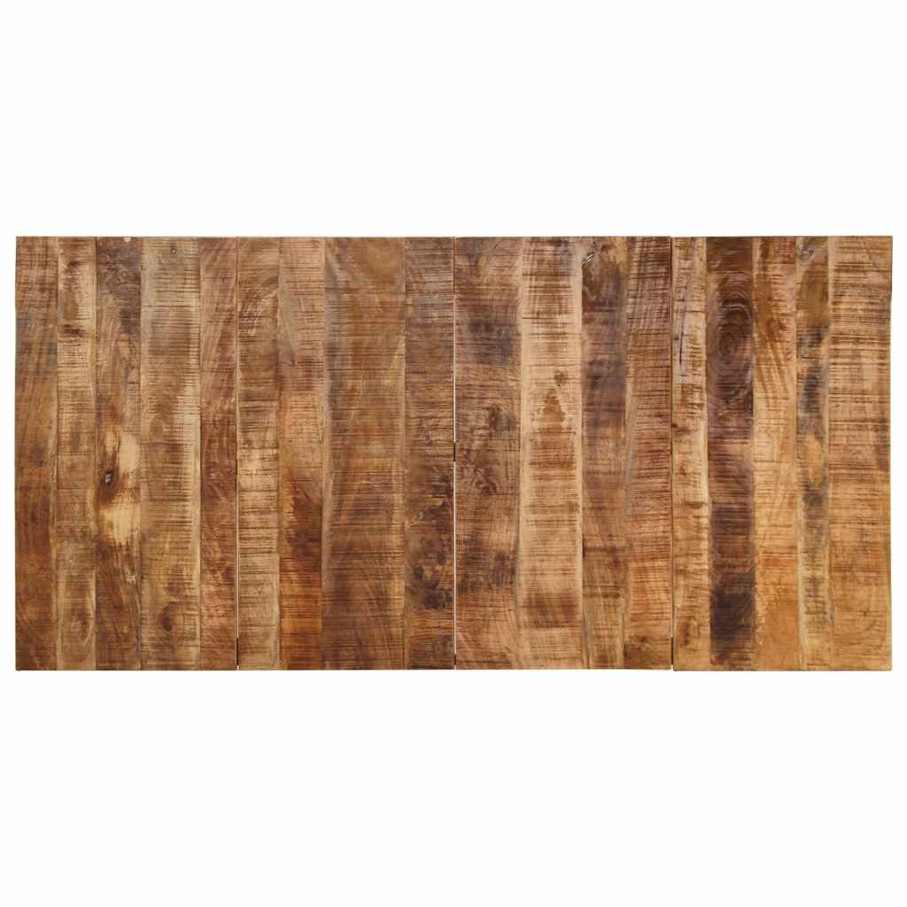 Spisebord 200x100x75 cm grov heltre mango