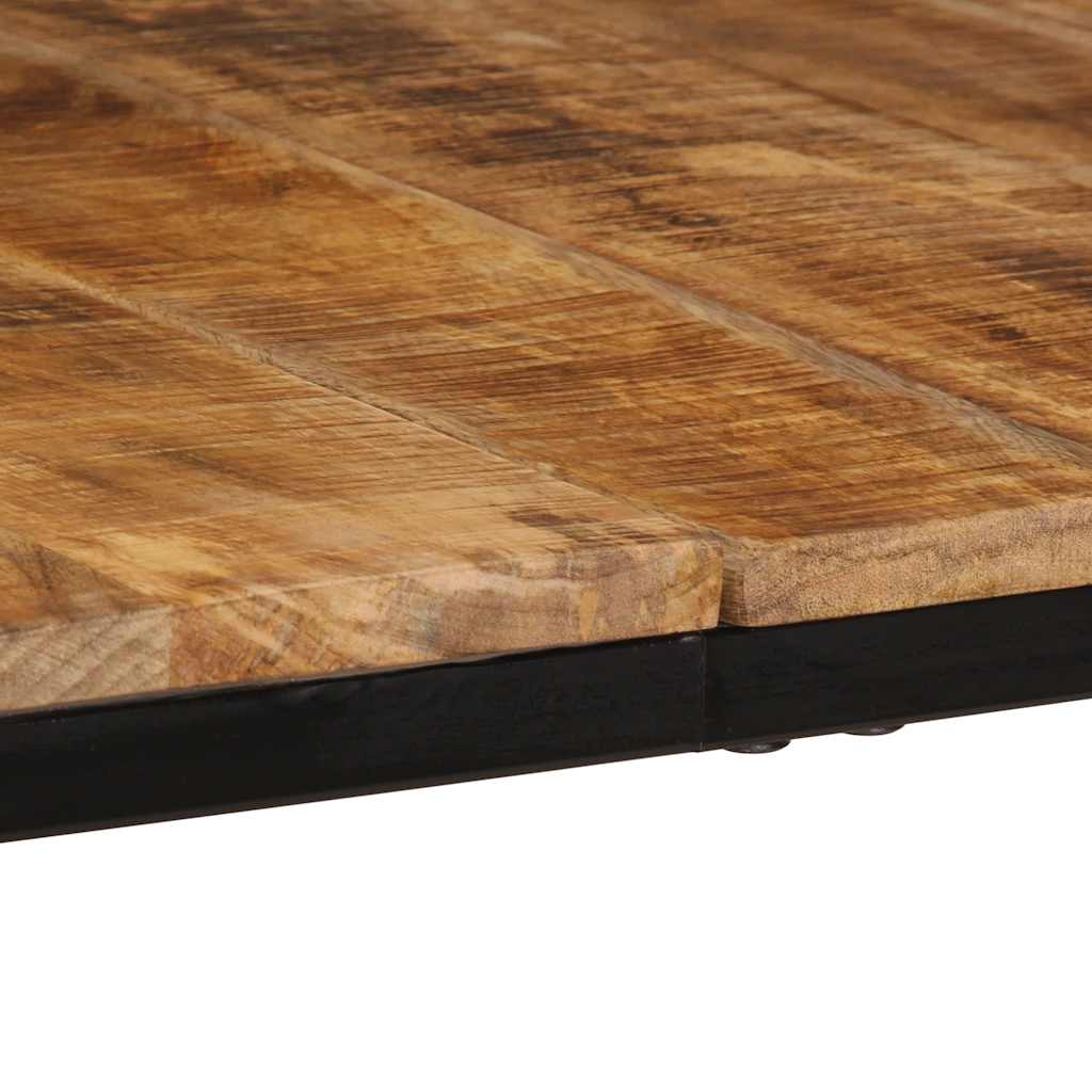 Spisebord 200x100x75 cm grov heltre mango