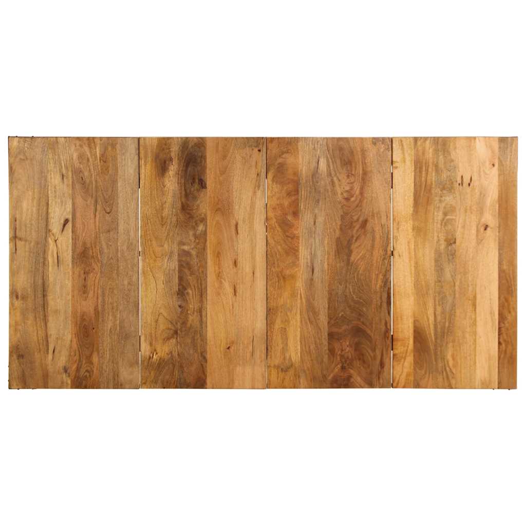 Spisebord 200x100x75 cm heltre mango