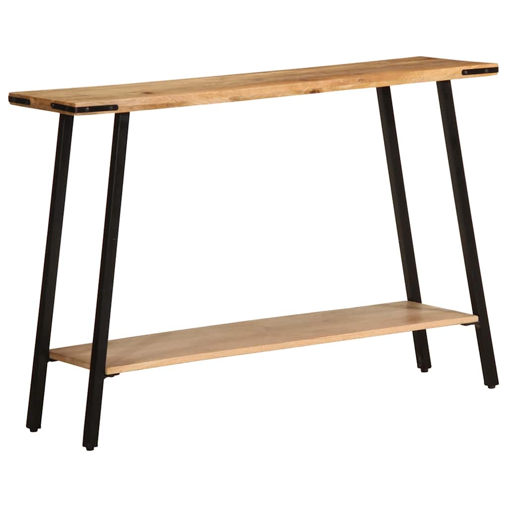 Avlastningsbord konsollbord Tre 110x30x75 cm grovt heltre mango