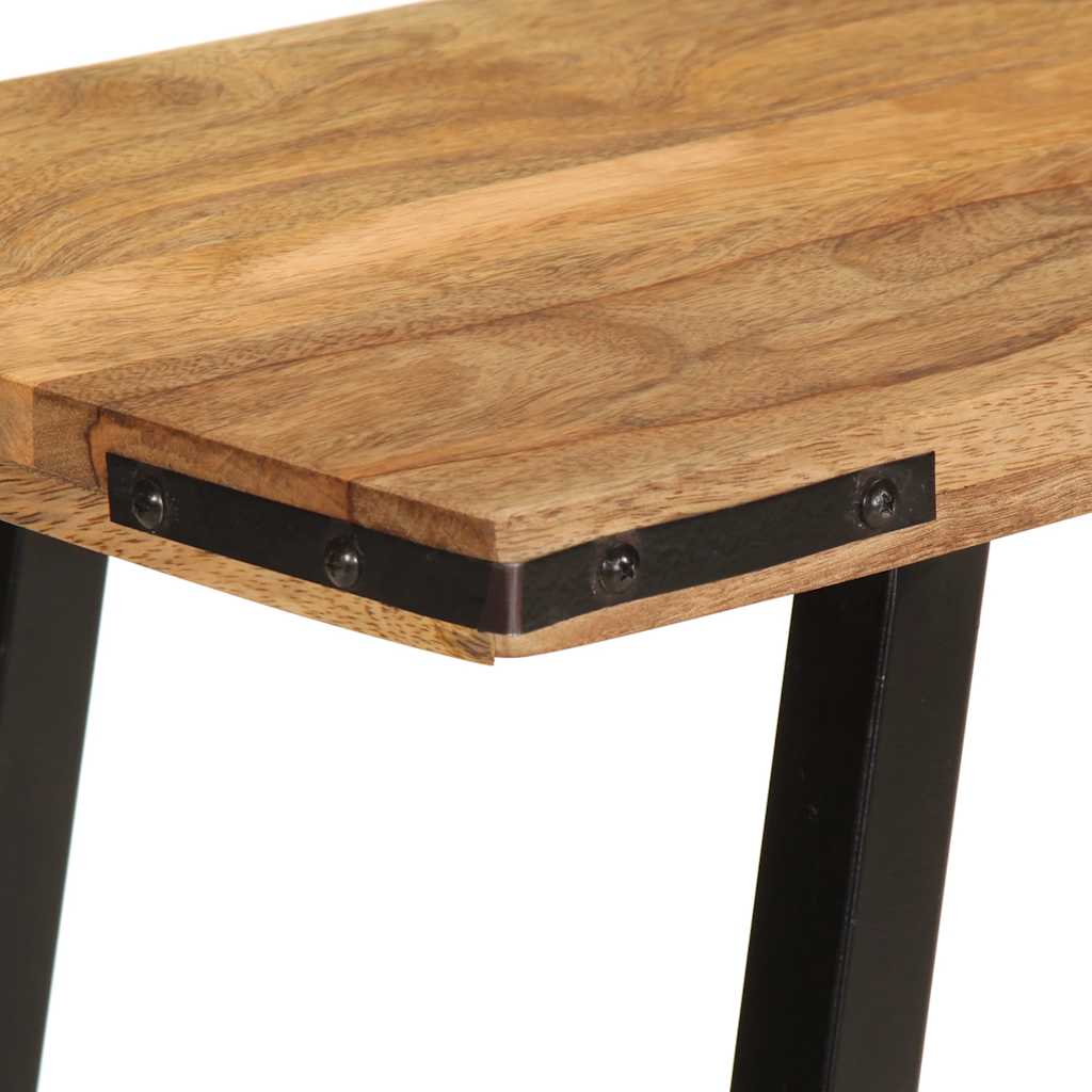 Avlastningsbord konsollbord Tre 110x30x75 cm grovt heltre mango