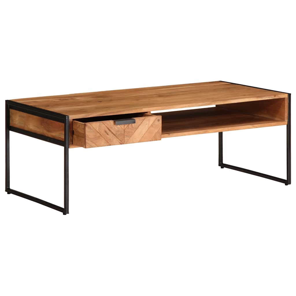 Salongbord Sofabord Tre 110x55x40 cm heltre akasie