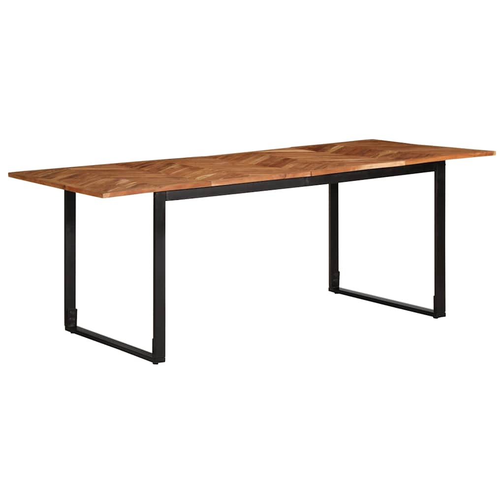 Spisebord 200x100x75 cm heltre akasie