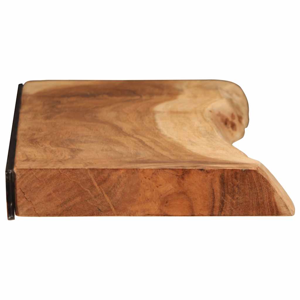 Vegghylle Tre 2 stk 100x20x3,5 cm heltre akasie
