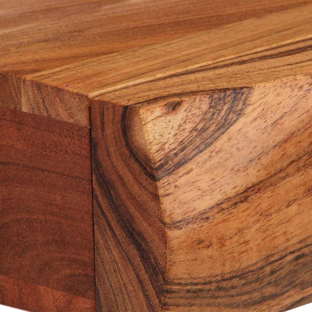 Vegghylle Tre 2 stk 30x17x8 cm heltre akasie