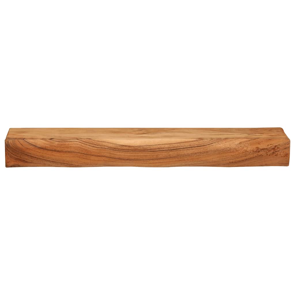 Vegghylle Tre 2 stk 80x17x8 cm heltre akasie