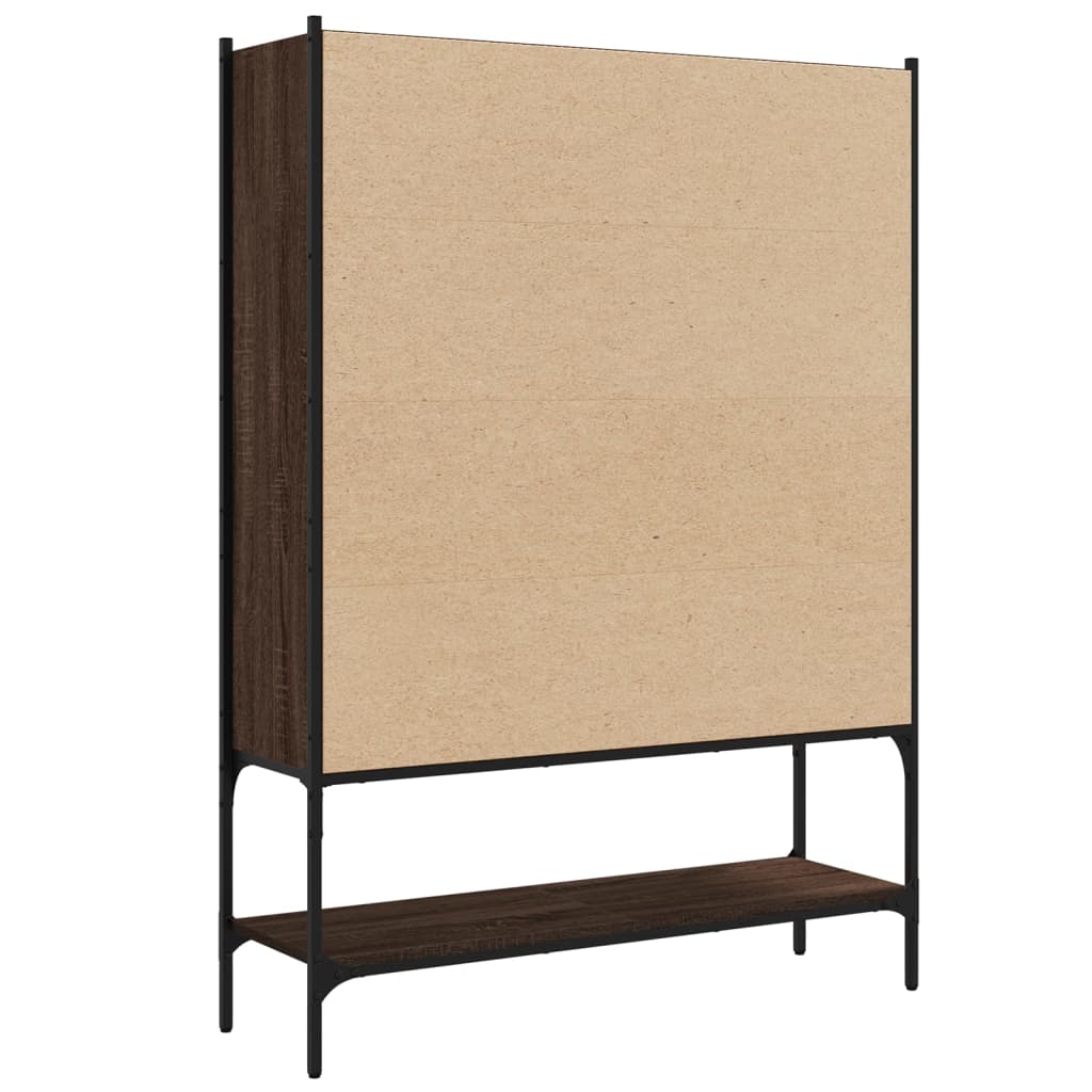 Bokhylle Brun Eik 102x30x141,5 cm