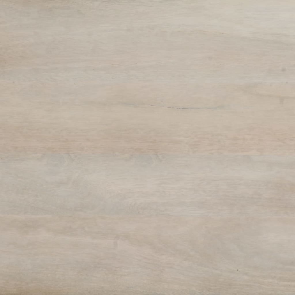 Avlastningsbord Konsollbord Tre Brun 110x35x76 cm heltre mango og jern