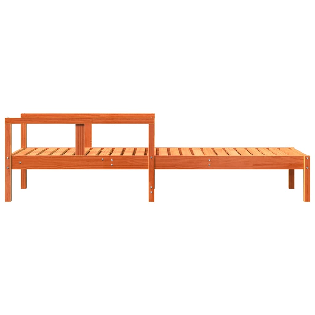Solseng Tre voksbrun 199,5x62x55 cm heltre furu