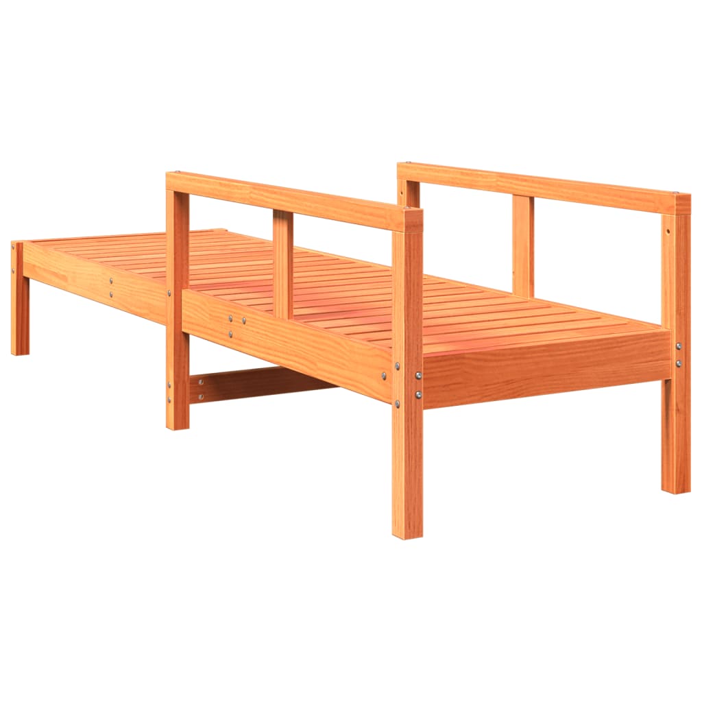 Solseng Tre voksbrun 199,5x62x55 cm heltre furu