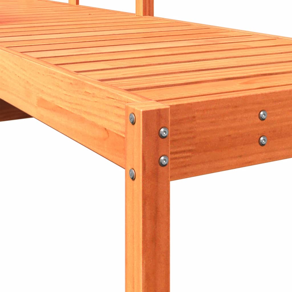 Solseng Tre voksbrun 199,5x62x55 cm heltre furu