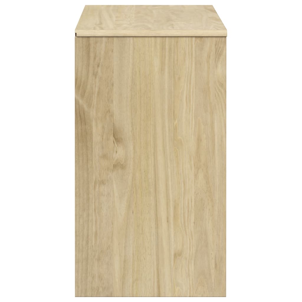 Skjenk Brun Eik SAUDA Eik 114x43x75,5 cm heltre furu