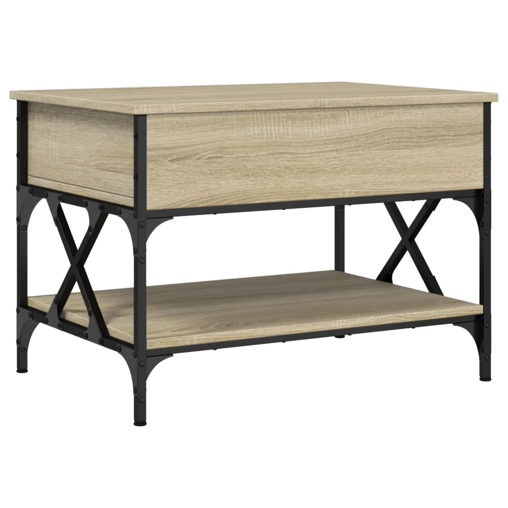 Salongbord Sofabord Sonoma Eik 70x50x50 cm