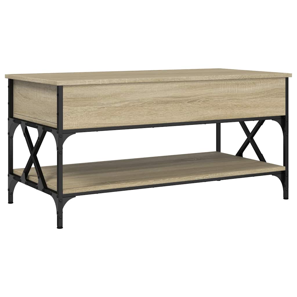 Salongbord Sofabord Sonoma Eik 100x55x50 cm