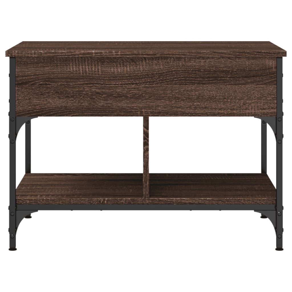 Salongbord Sofabord Brun Eik 70x50x50 cm