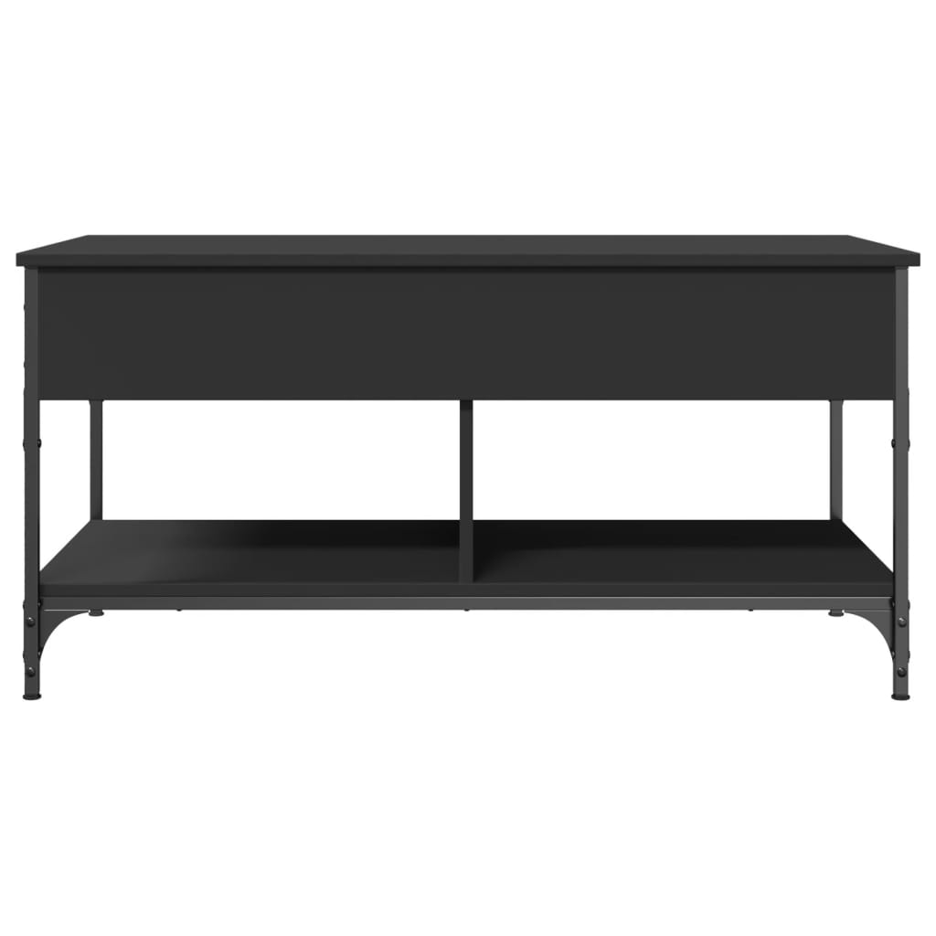 Salongbord Sofabord Svart 100x50x50 cm