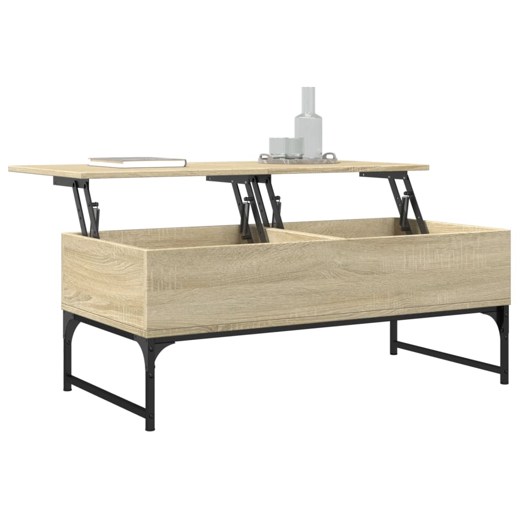 Salongbord Sofabord Sonoma Eik 100x50x40 cm